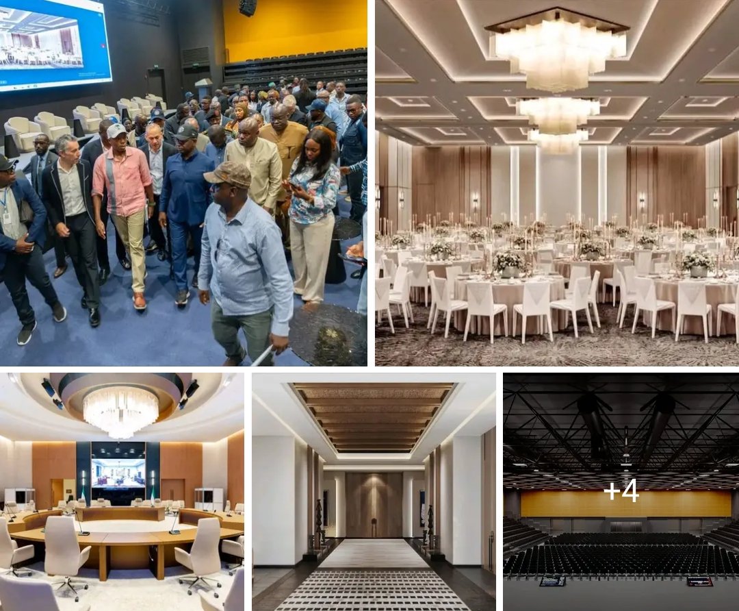 fengai_david's tweet photo. Inside the Julius Maada Bio International Conference Centre, Lungi 🇸🇱
A world-class space right here in Sierra Leone. Proud to see it. ✨ #Salone #Lungi #JMBCentre
#ECOWASSummit! https://t.co/m9eN88eaQb