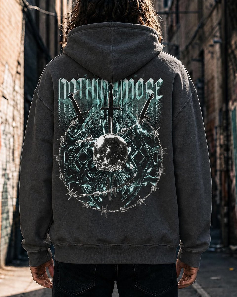 nothingmorerock's tweet photo. Light or dark - it's your call. ⚔️
The new Sword Hoodie is here in Bone and Black Ash colorways. Which one will you be wearing?

Available now at https://t.co/eLjMJNomZ1! https://t.co/OyenuCRLO3