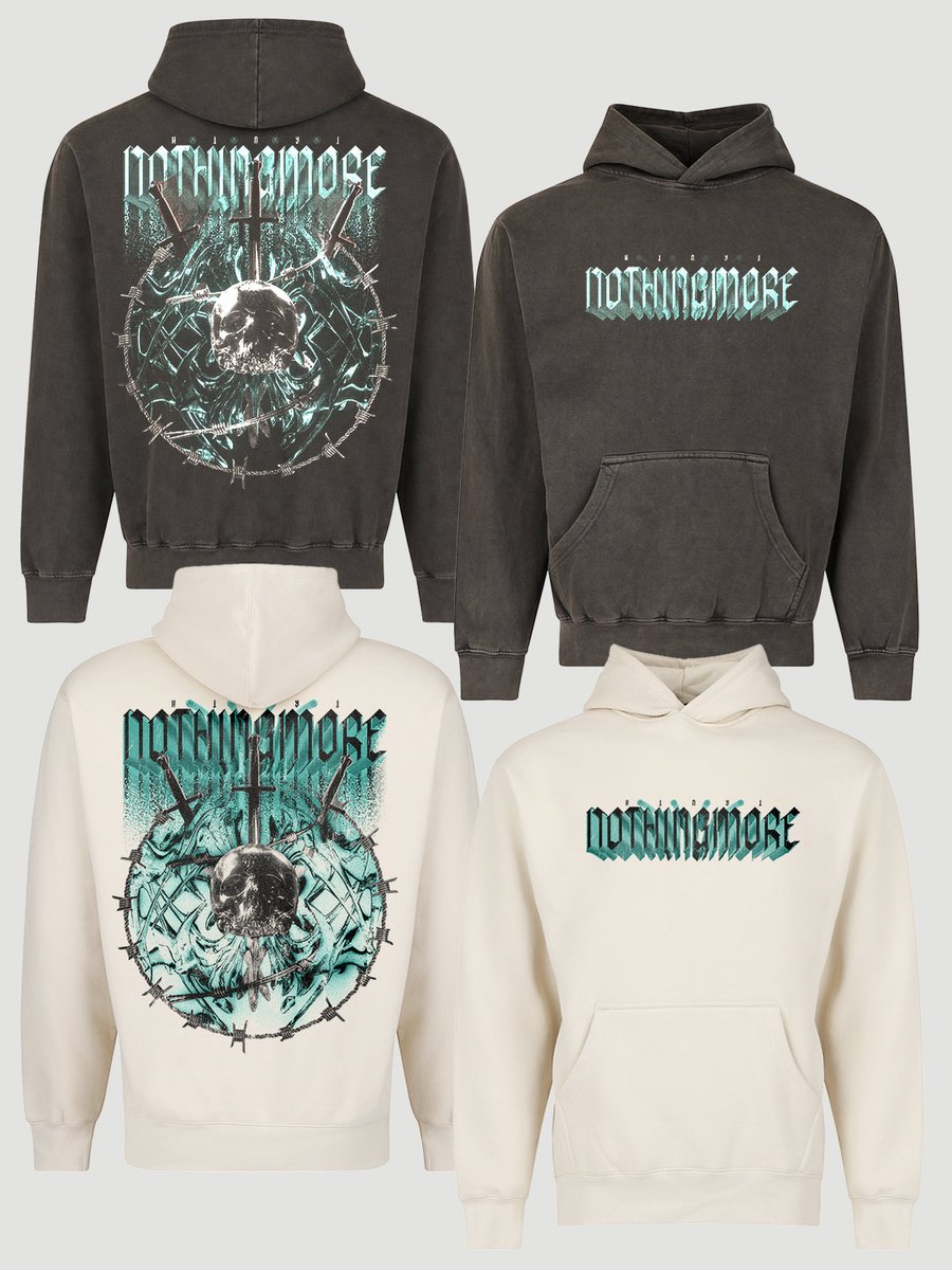nothingmorerock's tweet photo. Light or dark - it's your call. ⚔️
The new Sword Hoodie is here in Bone and Black Ash colorways. Which one will you be wearing?

Available now at https://t.co/eLjMJNomZ1! https://t.co/OyenuCRLO3