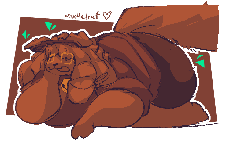 myrt1eleaf's tweet photo. even more puppygirl art ! 🤎 ( ©️omm ! ) https://t.co/DOTvOE2TS9
