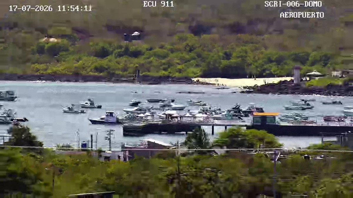 ecu911sambo's tweet photo. 🌊 #Galápagos | Mediante #VideovigilanciaECU911, el #ECU911 mantiene monitoreo permanente del perfil costero en #SantaCruz, #SanCristóbal e #Isabela.

📹 Al momento no se visualizan novedades ni alteraciones en el comportamiento del mar.

#LíneaÚnicaParaEmergencias https://t.co/ygT1OdP8Qx