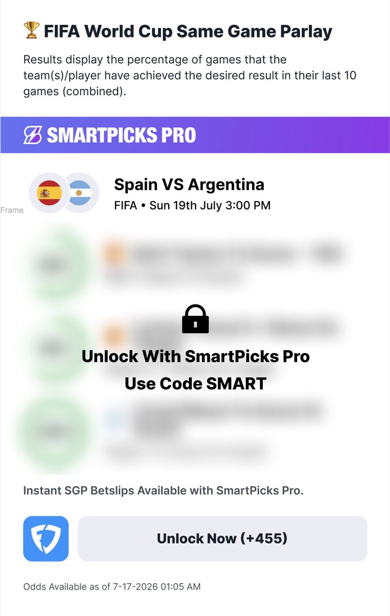 SmartPicks⚡️ tweet media