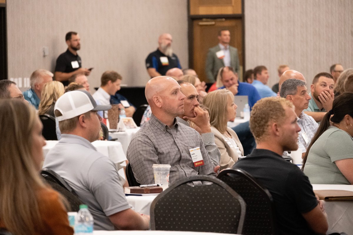 SDBankers's tweet photo. 🌽𝟮𝟬𝟮𝟲 𝗔𝗴 𝗖𝗿𝗲𝗱𝗶𝘁 𝗖𝗼𝗻𝗳𝗲𝗿𝗲𝗻𝗰𝗲

This week in Pierre, ag bankers from across South Dakota came together to learn, connect, and prepare for what's ahead. From weather trends and Washington policy to AI, commodity markets, legal updates, cattle cycles, and the future of agriculture, attendees tackled the issues shaping today's ag economy.

A huge thank you to our speakers, exhibitors, sponsors, and everyone who joined us. We'll see you next year! 🌱