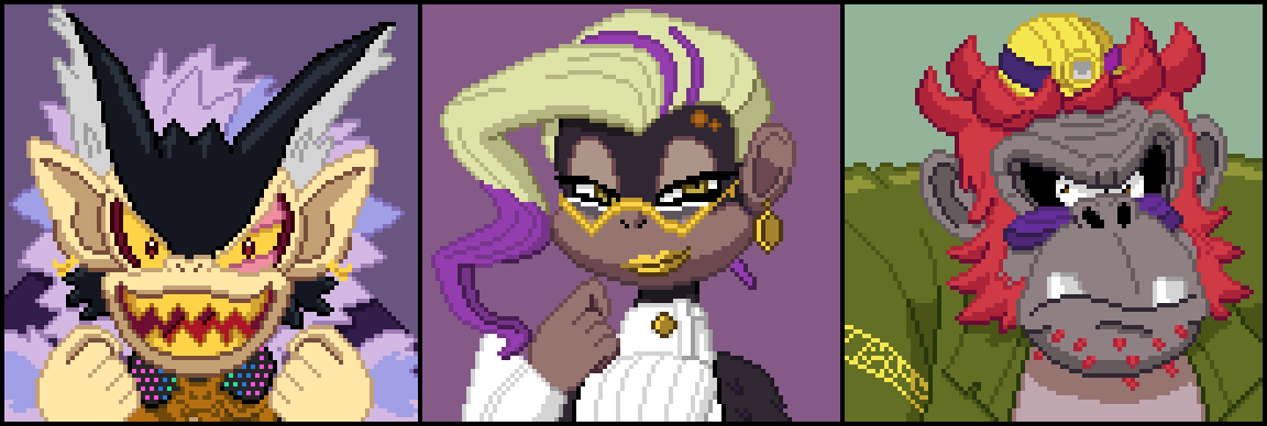 KaosMass's tweet photo. Void Co. from Donkey Kong Bananza
#pixelart #DonkeyKongBananza https://t.co/89jNYXjNXK