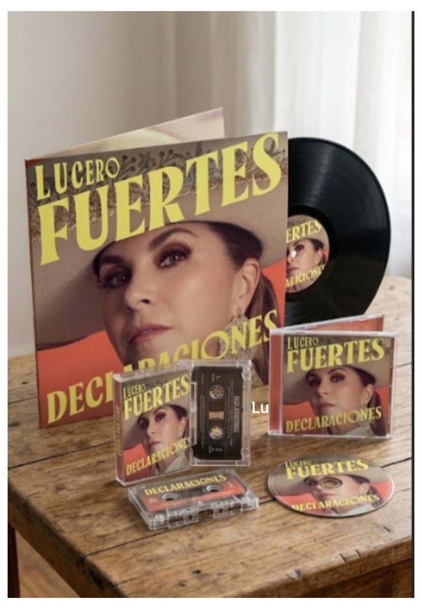 SaturnoXhogaza's tweet photo. Contando los días para el estreno de #FuertesDeclaraciones el 30 de julio. 

@LuceroMexico, ¡necesitamos este nuevo álbum en formato físico! La música mexicana se disfruta el doble con el disco en las manos. 💿🇲🇽 ¡Te amamos!

@seitrack 

#Lucero #MusicaMexicana 

Pre-save aquí 👇
https://t.co/udG7W6fzka