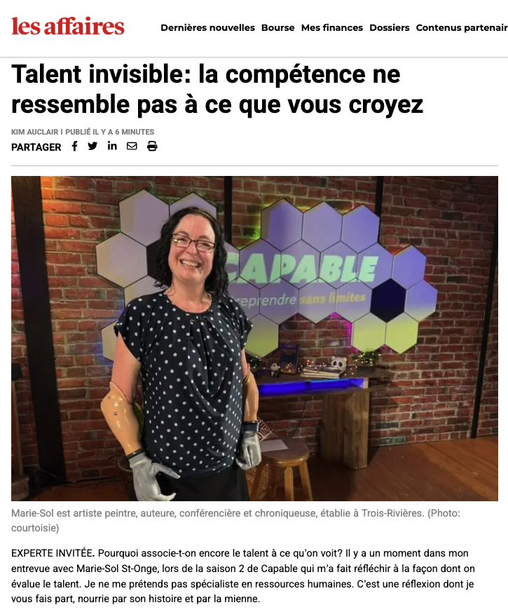 KimAuclair's tweet photo. Talent invisible: la compétence ne ressemble pas à ce que vous croyez https://t.co/PXBZ3RoPTa https://t.co/W9AwtjLT30