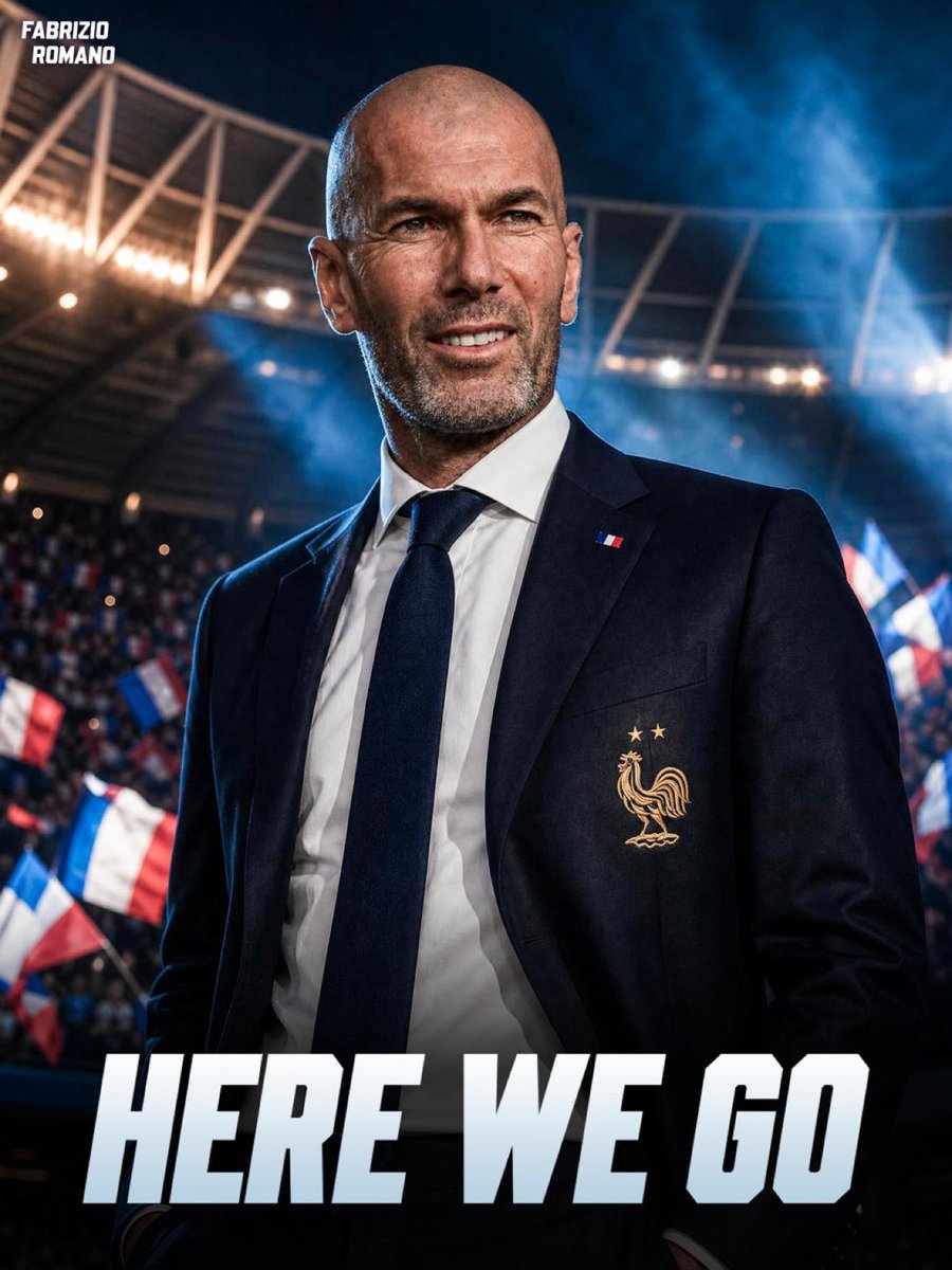 hjbtny1's tweet photo. افرحوا بالبطولات الدولية يا شوية فرق ومدربين .. بعد كأس العالم سيتم استعمار العالم هذه المرة مثل ما تم استعمار أوروبا لمدة ألف يوم مع ريال مدريد

الإسطورة زين الدين زيدان مدربًا لـ منتخب فرنسا 👑 https://t.co/subMO21rV5