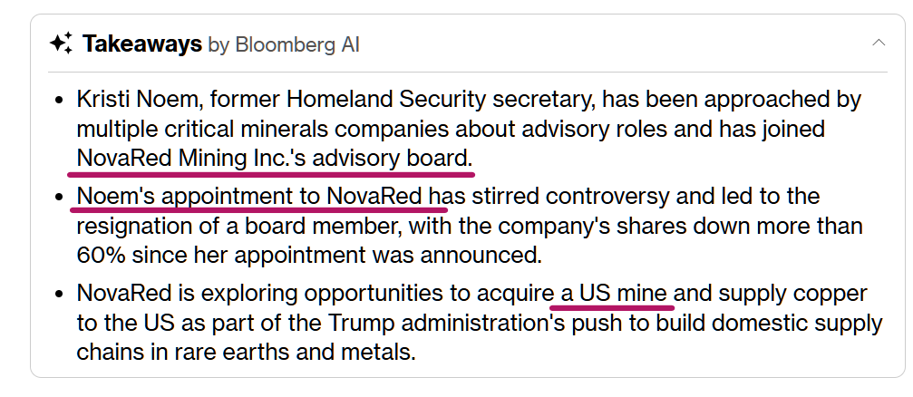 ucfor1's tweet photo. WHY I'M STAYING BULLISH ON NRED

I don't need copper to make new all-time highs tomorrow.

I just need the supply-demand imbalance to continue improving, and that's exactly what recent market data suggests.

NRED already combines 3 drill-ready targets, 920+ MetalCore registrations, and one of the largest AI-driven geological databases in the junior mining space.

Kristi L. Noem strengthens the advisory team at a time when governments are placing more attention on secure domestic copper supply.

That's why I continue accumulating shares.

My long-term target is C$2.50.

Not a suggestion, just me talking shop. Always verify before making moves.

$AAPL $QXO $ONDS