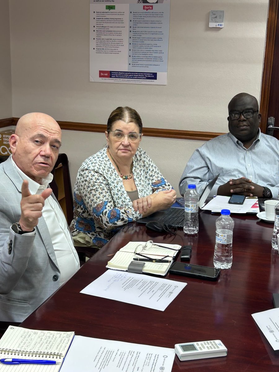 UNJamaica's tweet photo. UN Resident Coordinator @DennisZulu_  recently hosted the #EU Delegation and partners to review the Digital Transformation Joint Programme. We are deepening our collaboration to drive a more inclusive, digital, and efficient Jamaica. 🇯🇲💻

#UNJamaica #jointprogramme https://t.co/CLMOMlyDSx
