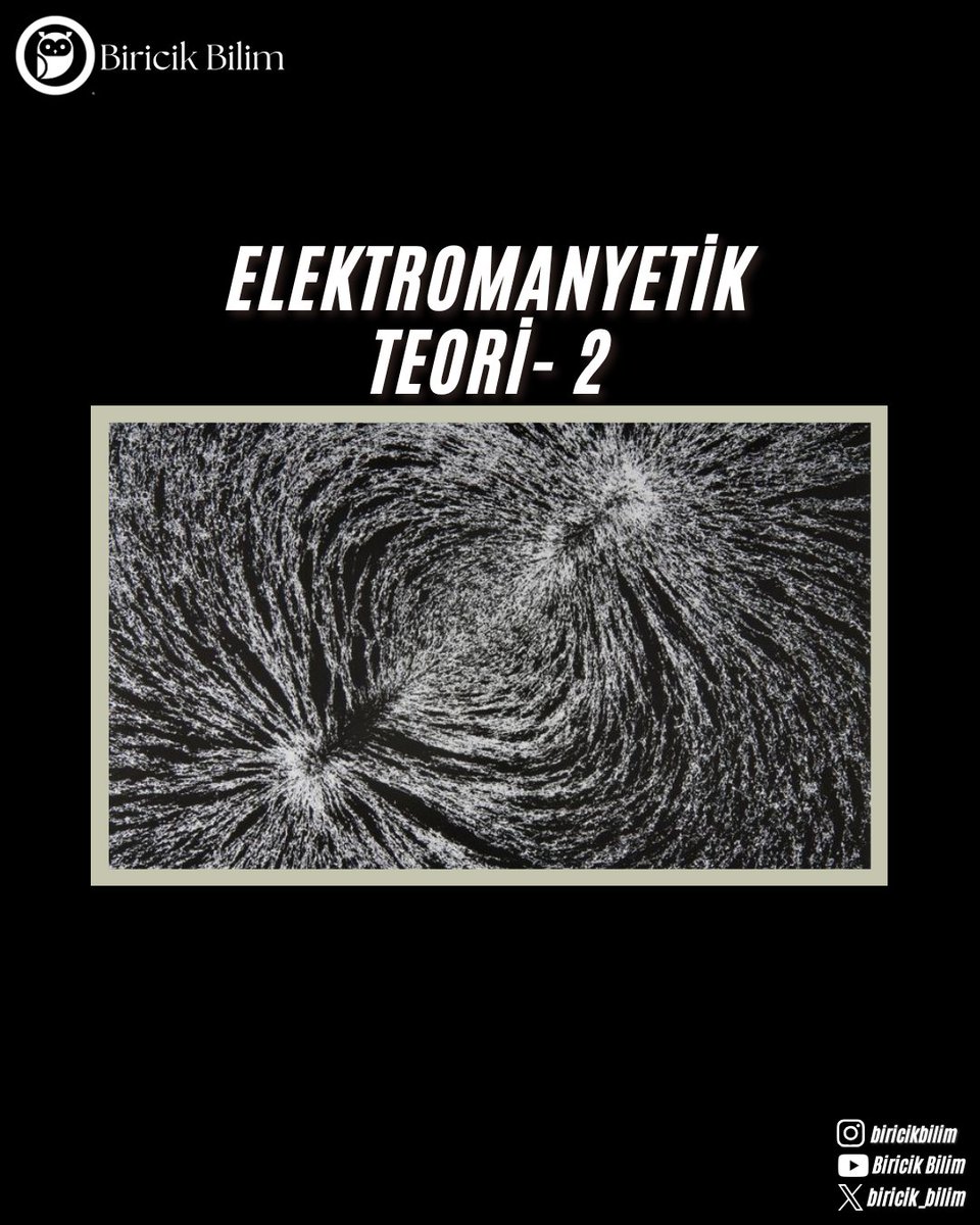 biricik_bilim's tweet photo. Esenlikler Biricik Bilim okuyucuları! Elektromanyetik teori serimizin ikinci yazısıyla karşınızdayız. Laplace ve Poisson denklemlerini ele aldığımız bu yeni bölümü okumak için aşağıdaki bağlantıyı ziyaret edebilirsiniz.

Keyifli okumalar, bilimle kalın.

https://t.co/eJ5h4OkPw0 https://t.co/hQXK06VhRz
