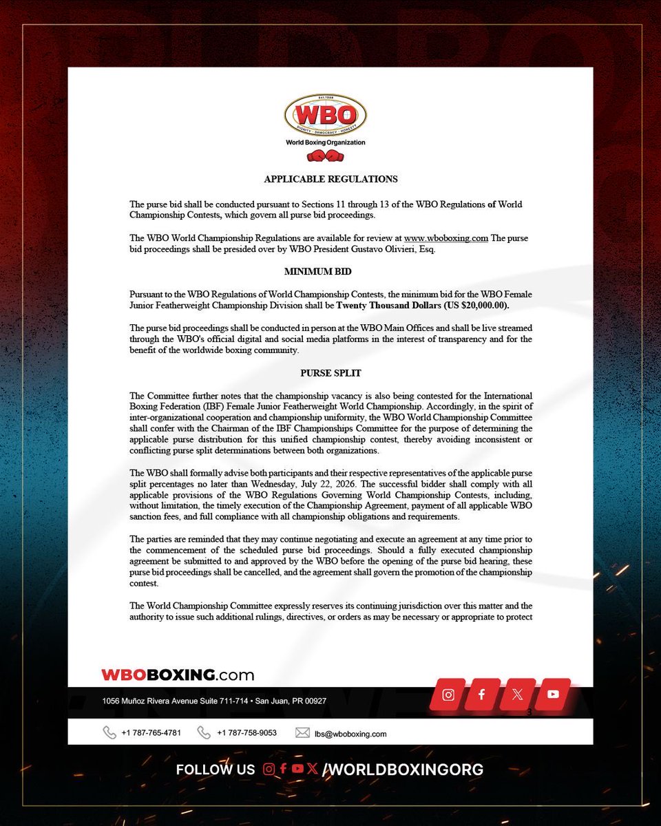 WBO tweet media