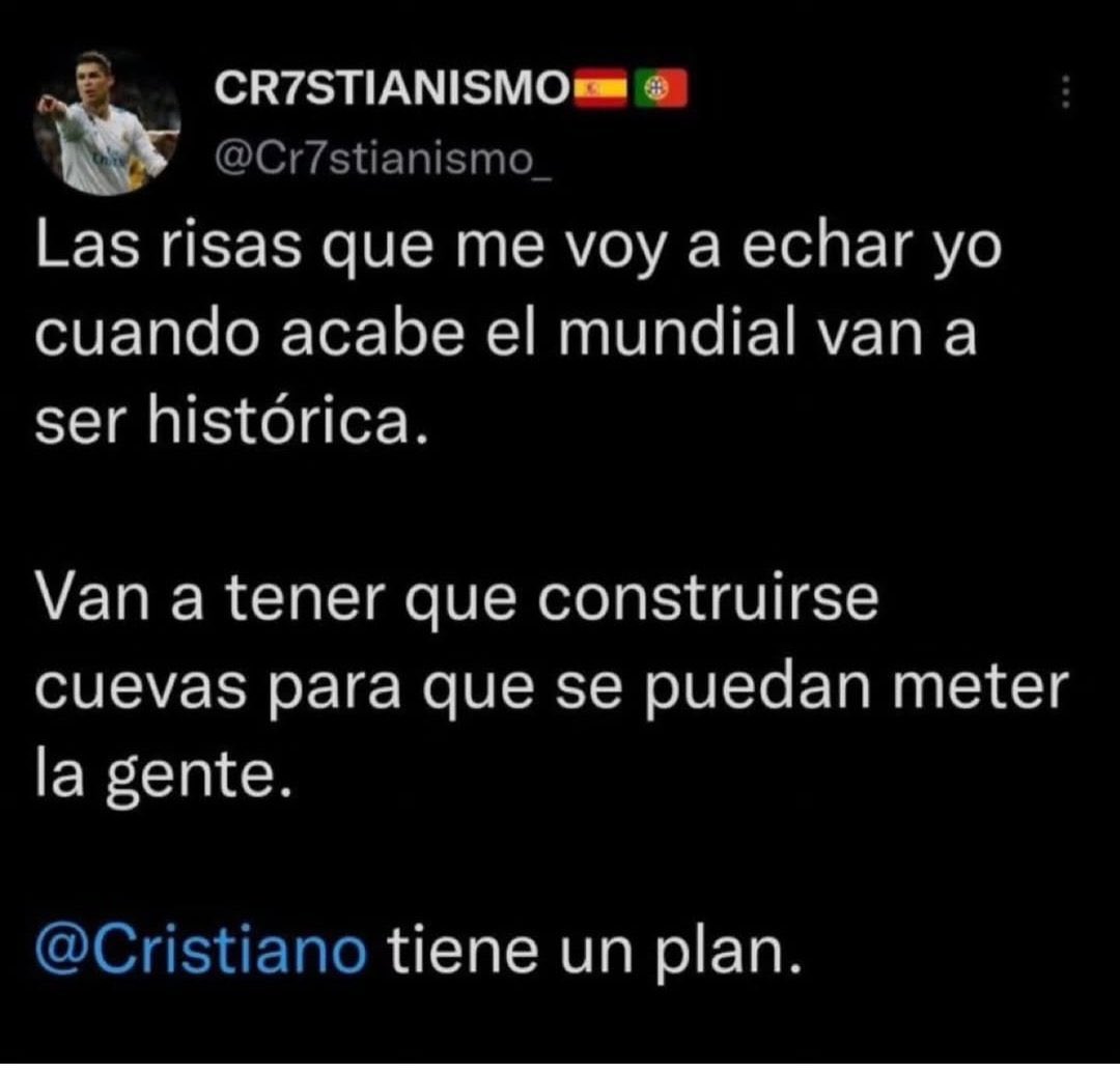 itsjhonqui's tweet photo. @Cr7stianismo_ Y el plan?
Siuuuu https://t.co/JUkRXPl7Td