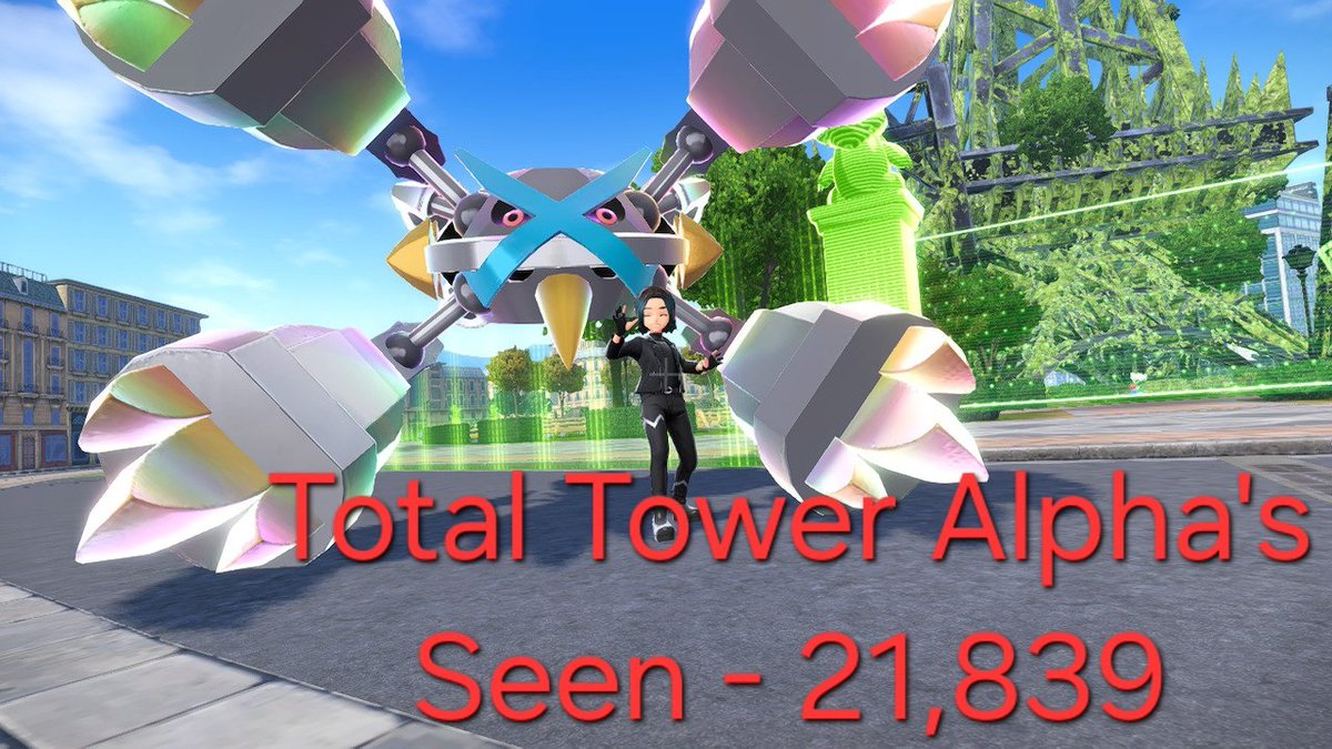 Blademan545's tweet photo. Shiny Hunting took a backseat this year, but I wanted to keep making progress on an ambitious hunt, but finally, 24 phases later, over 21,000 Tower Alpha's seen, SHINY ALPHA METAGROSS IS MINE!

My longest shiny hunt by far, and has reignited the drive to keep on hunting! https://t.co/rt48jv1o7C