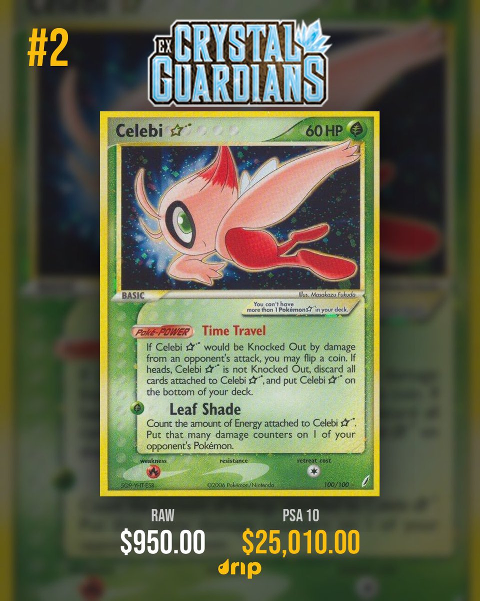 dripshop_live's tweet photo. #2 CELEBI GOLD STAR — $25,010 https://t.co/FNAbZn5MBz