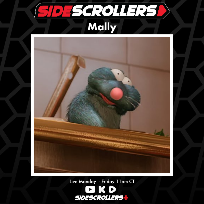 SideScrollers's tweet photo. Joining us Monday!

♦️ @MallymkunMousey https://t.co/OqFYCqpTlZ