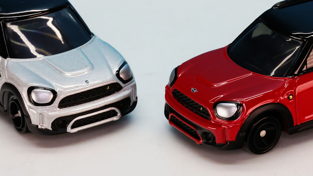 トミカ新車 7月は「ミニクーパー SE カントリーマン All4