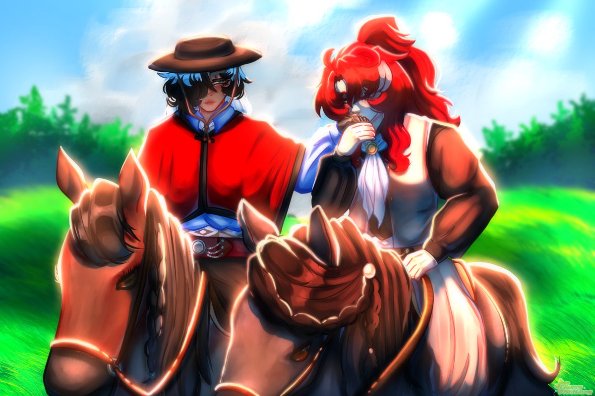 CherryMothling's tweet photo. Argenti y Boothill pero los hice gauchos ๐โค๏ธโจ
#argenthill #bootgenti https://t.co/18l2qXY4fy