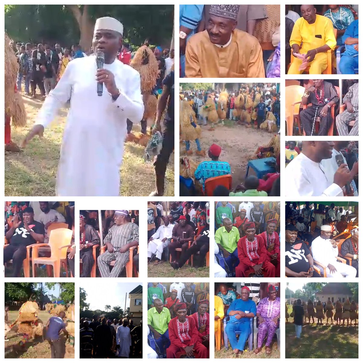 IamIginjuel's tweet photo. Ado Local Government Chairman Hosts Ikpomolokpo Community at Ere Onunu Cultural Festival, Calls for Peace, Unity and God's Continued Protection https://t.co/KR6YjqrYGd https://t.co/WJ4PZOIeq1