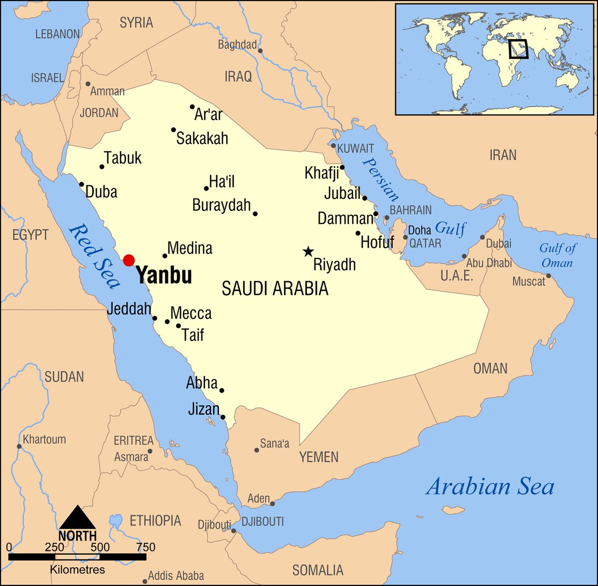 Safarnejad_IR's tweet photo. 🚨 Sirens going off in Yanbu, Kingdom of Saudi

✍️ This is a region that hosts petroleum infrastructure of the Saudi monarchy in the red sea which enables the regime to continue exporting oil through bypassing the Strait of Hormoz. https://t.co/BTye81eeMm