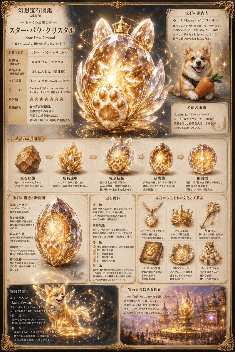 lu_chan0430's tweet photo. #ふぃおぷろんぷと 
うちの子を象徴する宝石はどんな宝石？という素敵なプロンプトをおかりしました。
どれもとっても可愛いものができました。 https://t.co/2OuMTbsdJp