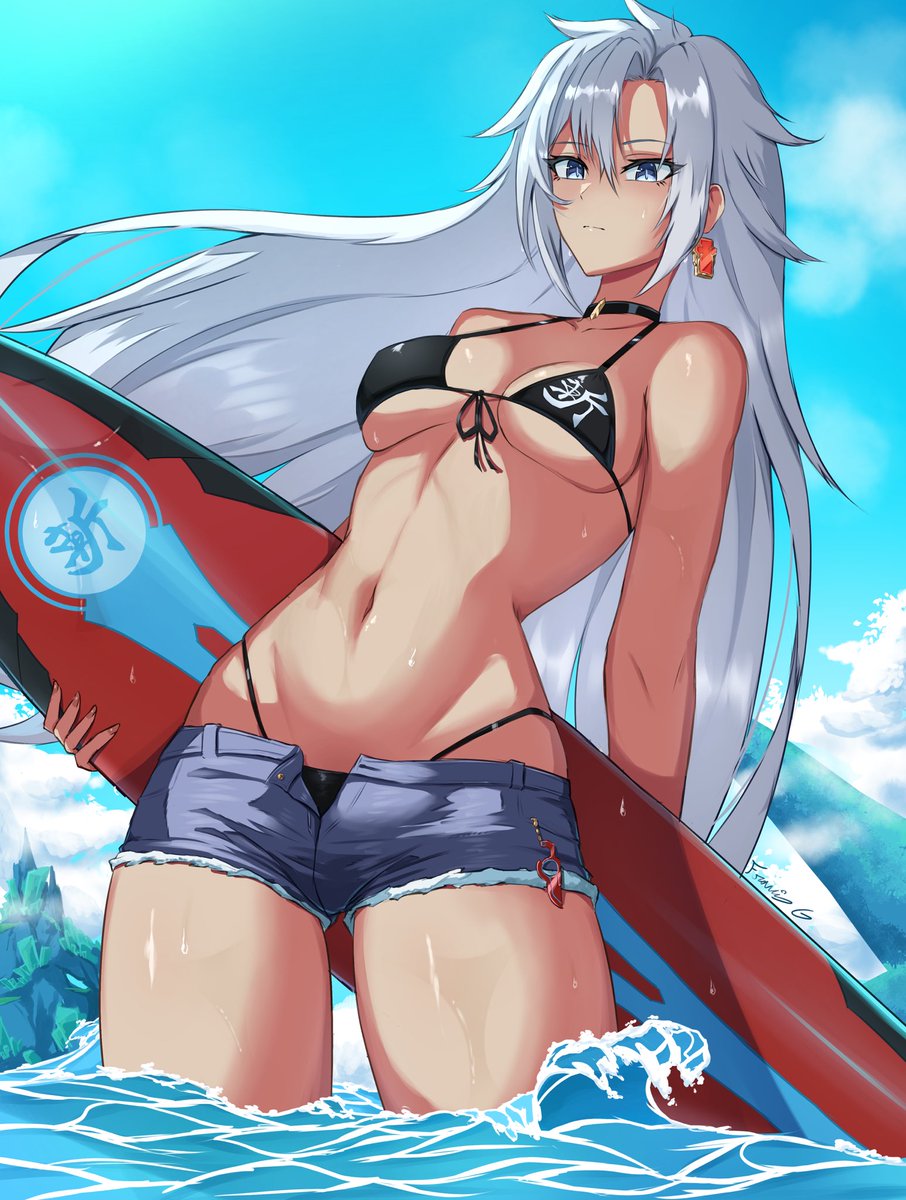 FGsketch's tweet photo. Summer A from Xenoblade 3 https://t.co/ug1mIABEf7