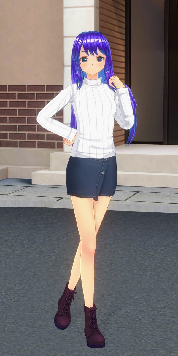 Maria_Icemagic's tweet photo. 真莉愛「おはよう。三連休はゆっくりしよう...」
#カスタムキャスト https://t.co/u8UpD8MC6c