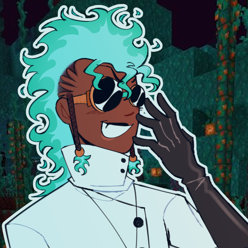 EILSMP's tweet photo. OOC ― Hi its me your Best friend @acidicmalware ☺️I'm so sorry for radium.

IC ― Doctor Radium , they/he/it.

The Doctor is a crazed, mad scientist residing in The Nether. Their goal? To continue their "research" ... whatever that means. Oh, and to hopefully kill those Admins. 8) https://t.co/ROKkJm7Gfc