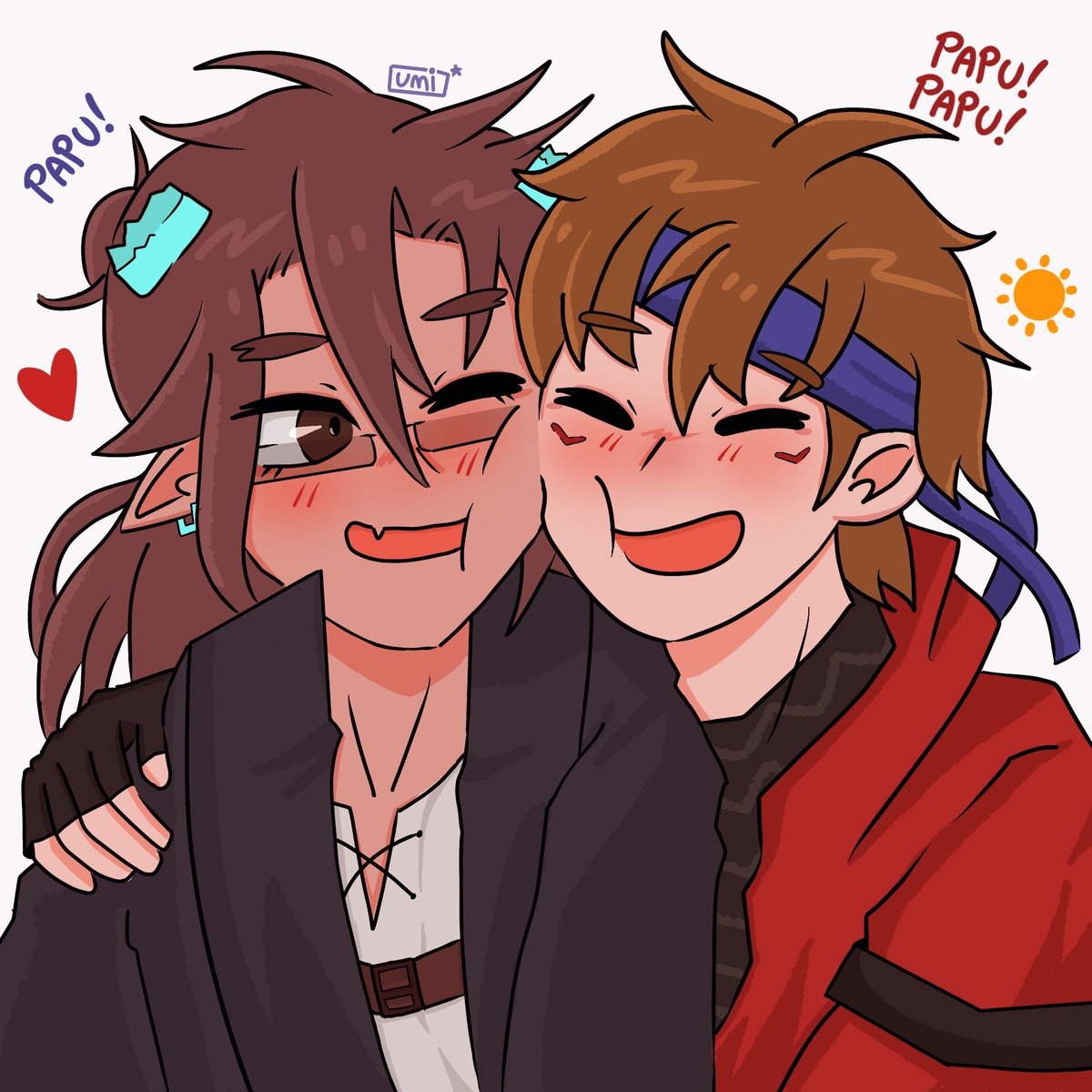 uumirub's tweet photo. qAldo es su persona favorita, qRoier es su luz en la oscuridad. ❤️🩹
#aldoier #spidermonkey #qsmp2 https://t.co/xvLp0CLoh5