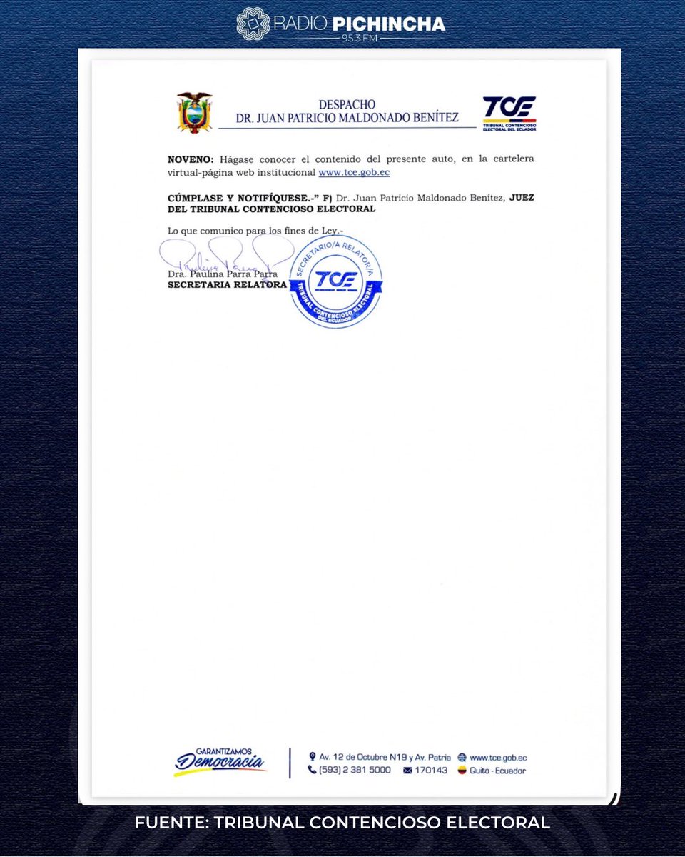 Radio Pichincha tweet media
