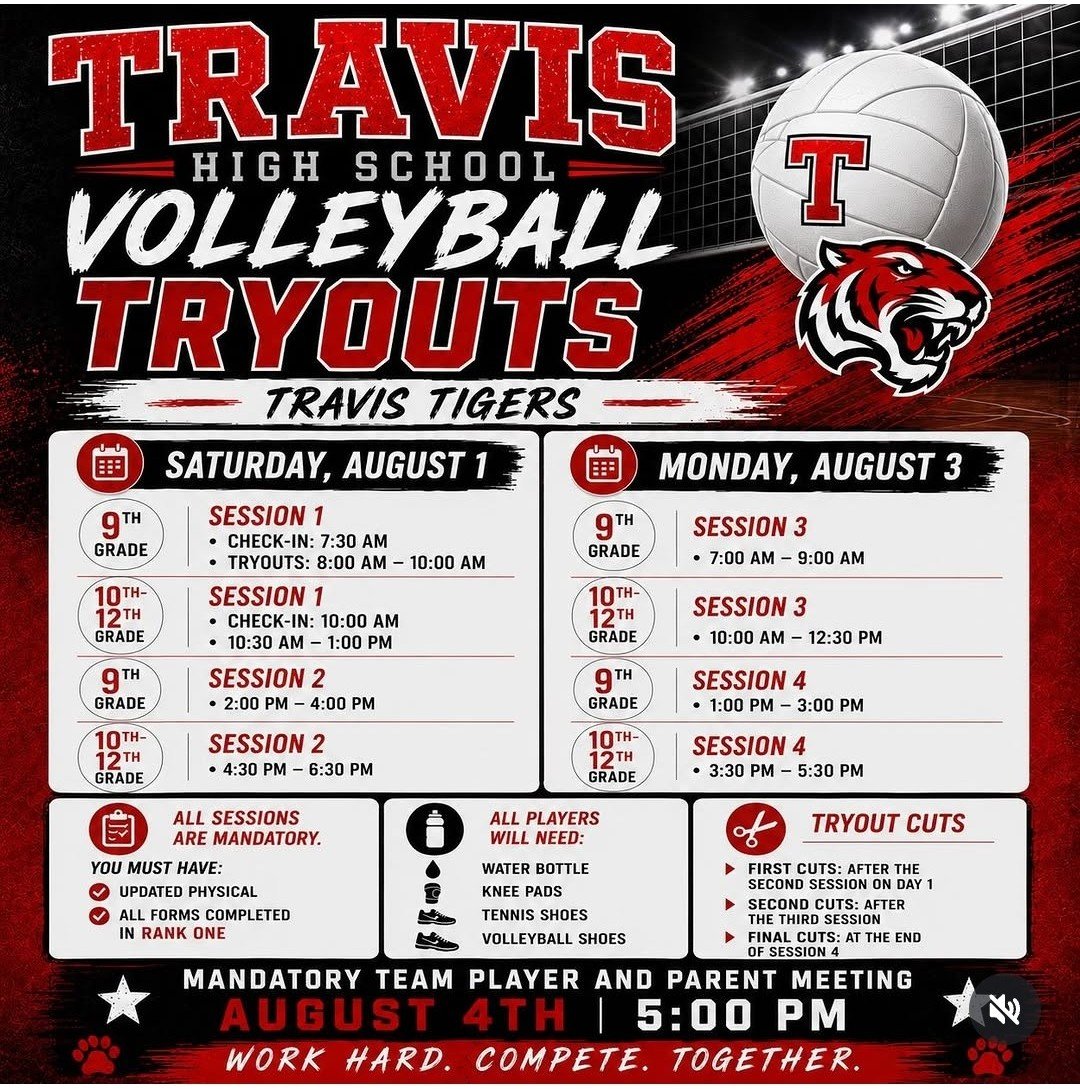 Travis Athletic Booster Club tweet media