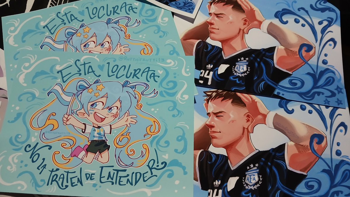 RutthiFrutti13's tweet photo. Mañana voy a estar en la Feria Kawaii en once!! Llevo prints y stickers de los nuevos dibujos :D
todo baratito señora lleve lleve(? https://t.co/6v2IiCktGd