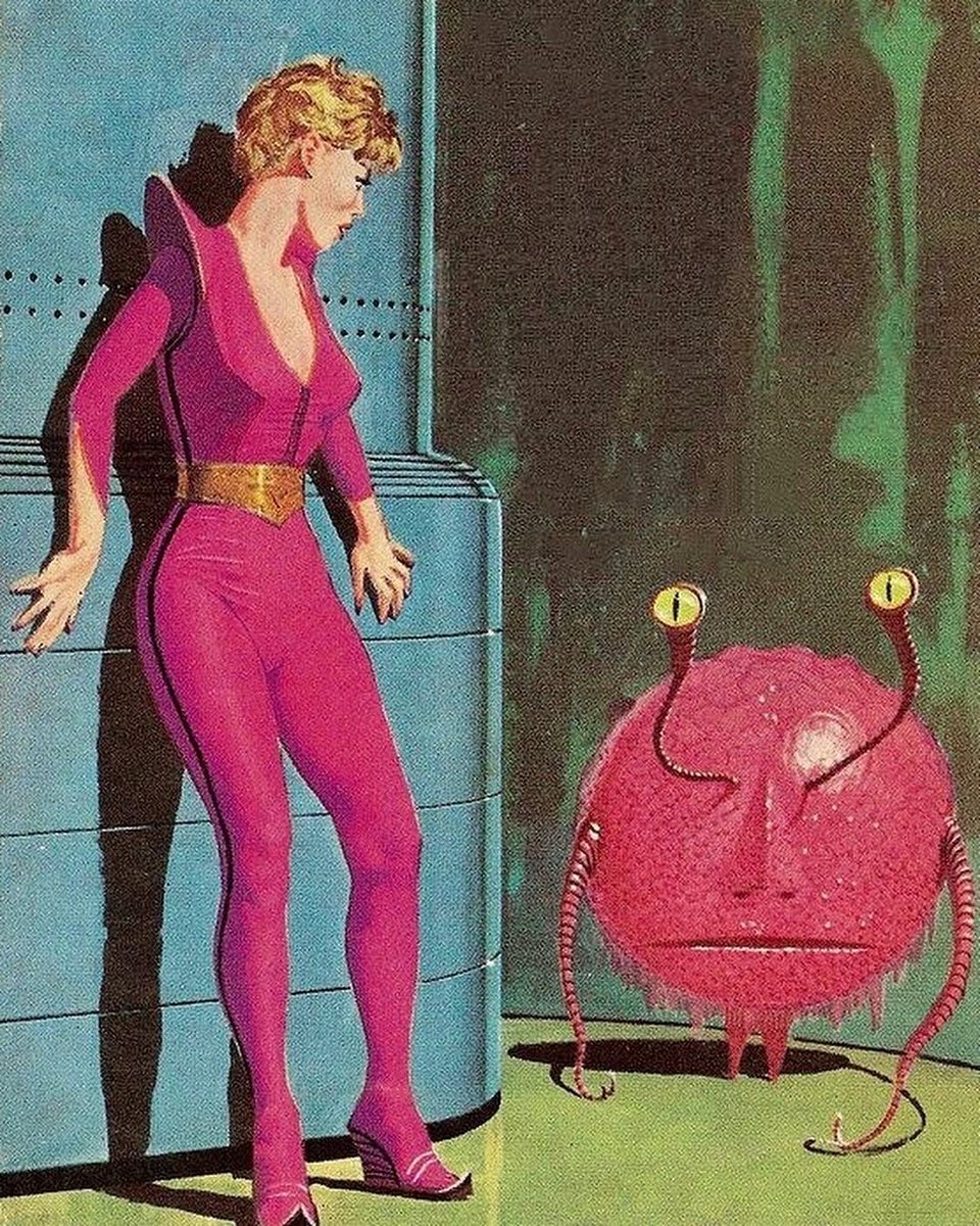 HeavyMetalInk's tweet photo. Paintings by Ed Valigursky (1926-2009) 👽 https://t.co/dxzp6mMZrv