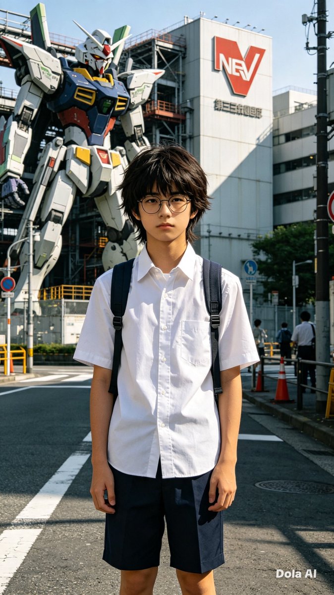 luca20260's tweet photo. 1990年代後半の某人気アニメの主人公？風の実写版
（ぼくは本家はまだ一度も観たことがありません。） https://t.co/H4JWpMytuy