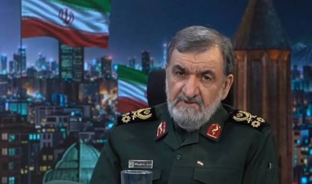 Panvar85's tweet photo. Mohsen Rezaei, military adviser to Iran’s supreme leader, said,
Tehran’s policy of negotiating while simultaneously fighting is over,

If U.S continues the war over the next two or three days, we will enter the phase of full-scale war,

#Iran          
#IranWar‌
#Qatar https://t.co/Z3qNsuYqyk
