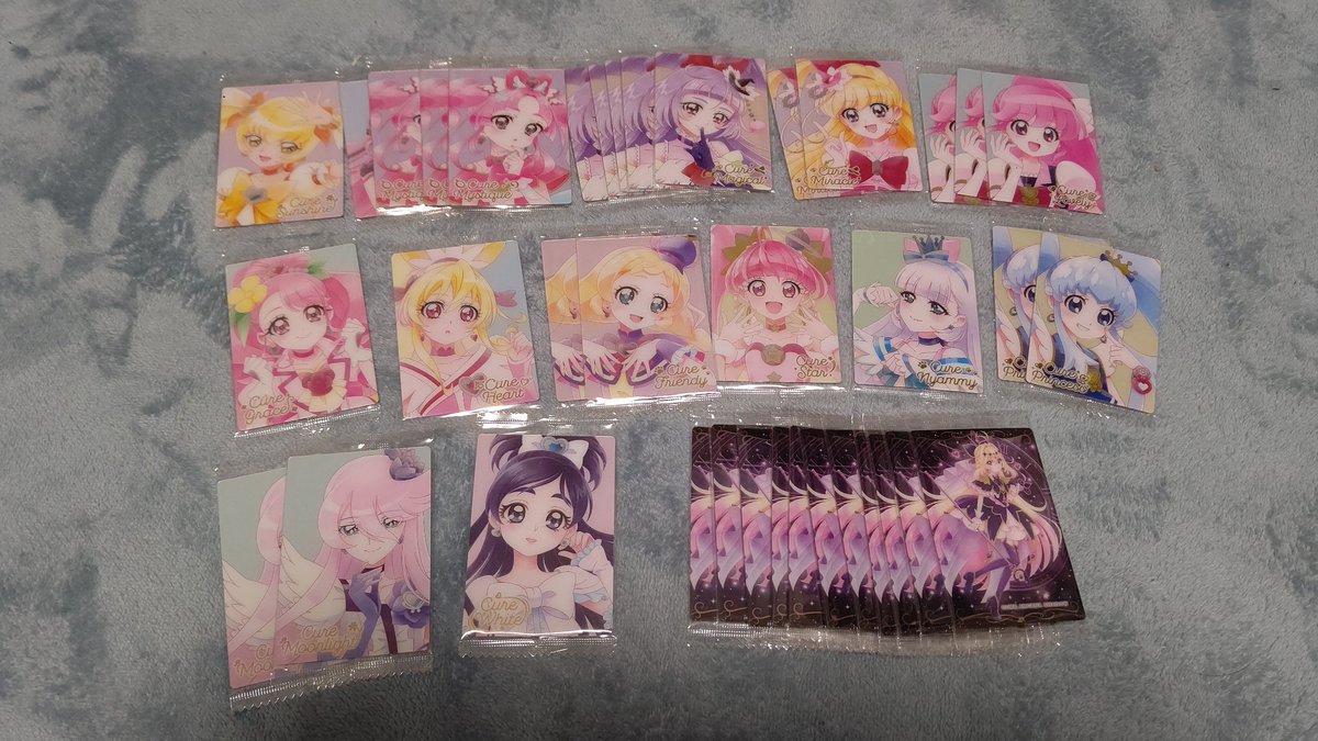 sakuya580's tweet photo. 🌸プリキュアウエハースプレゼント🌸

当選者3名
当選した方は画像の中から好きなカードを1枚お選びください

この投稿リポスト+フォロー

締切21日朝
当選後こちらから連絡しますが1日連絡ない方は無効になります。 https://t.co/hKDKD2hIDD