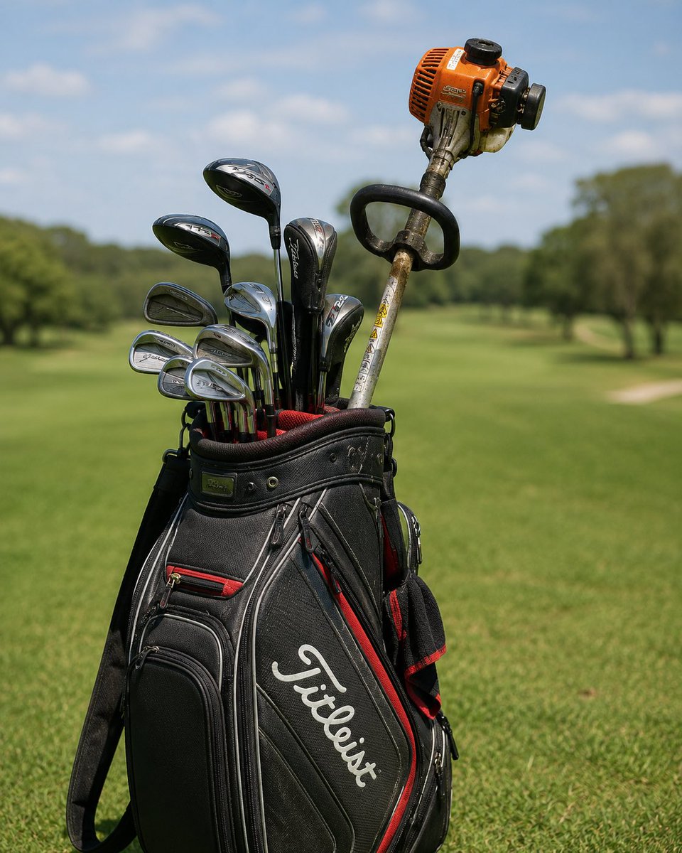 Nomadness007's tweet photo. @GolfDigest Bryson DeChambeau golf bag 
Is being investigated , he be violating the 12 club rule.🤔 https://t.co/JKc824tBEc