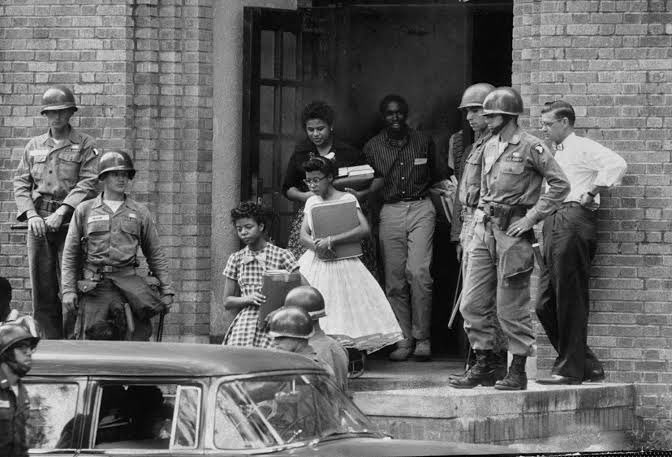 CSAfirst's tweet photo. @Libertyrefuge And when yall forced desegregation on us at gunpoint (a globalist Jewish policy) https://t.co/crLBHBcQZq