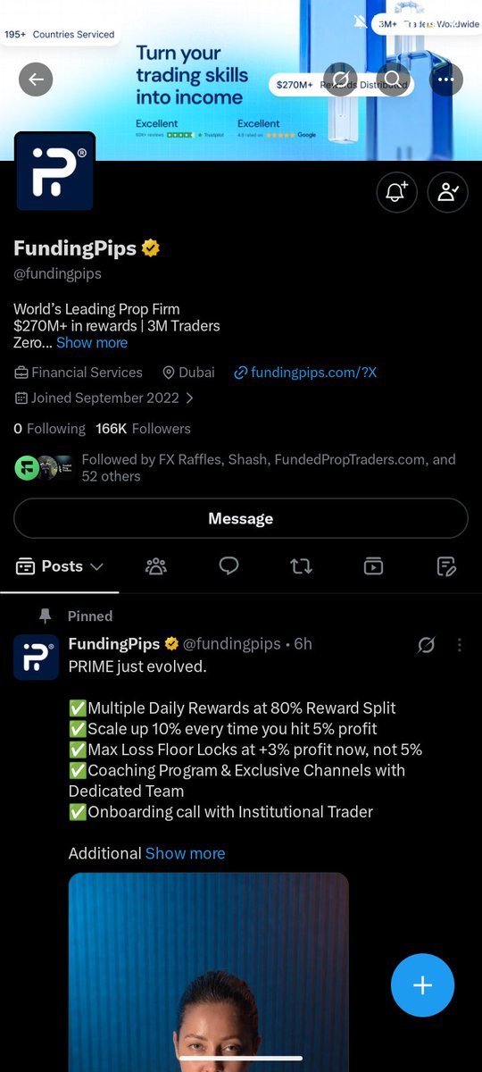 CipherPips's tweet photo. @Kelvintalent_ @fundingpips @ShashtradesGC Done https://t.co/0amxacNRrN