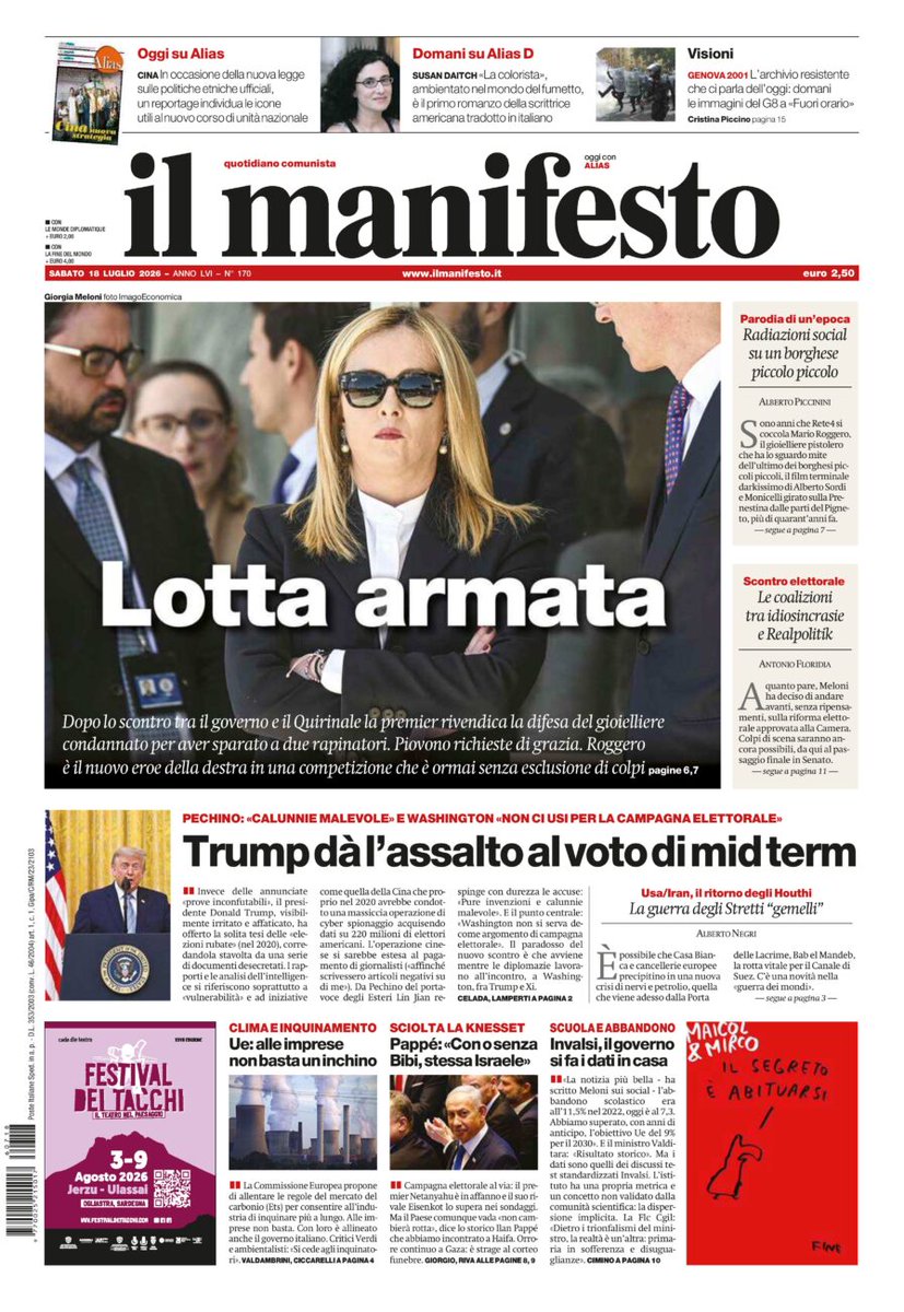il manifesto tweet media