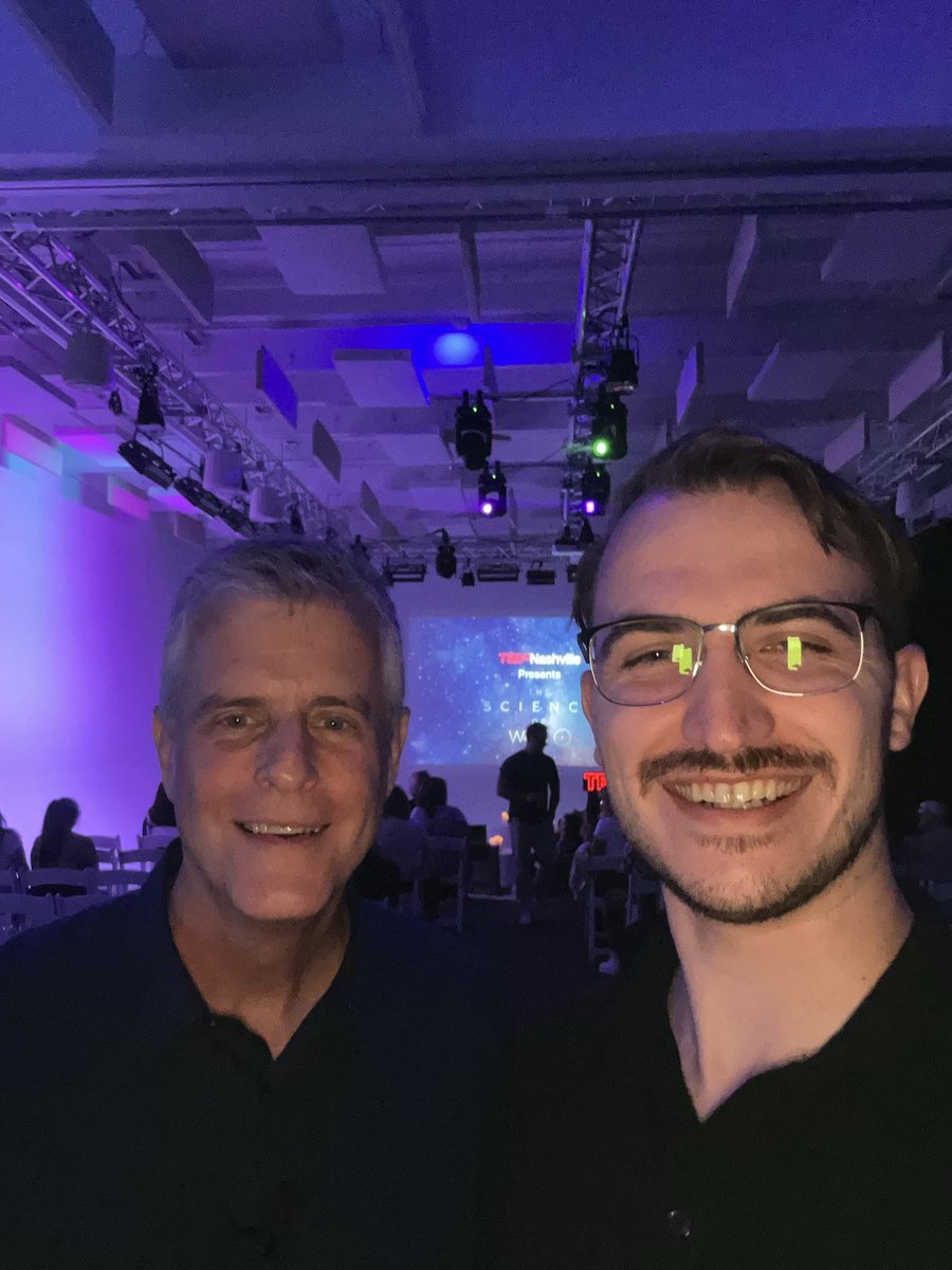 aarontheobscure's tweet photo. Reunited with the legendary Dr. Stephen Bruehl, known for his peer reviewed study correlating nuclear testing with “vanishing stars”. #tedx https://t.co/BDIyKXdzif