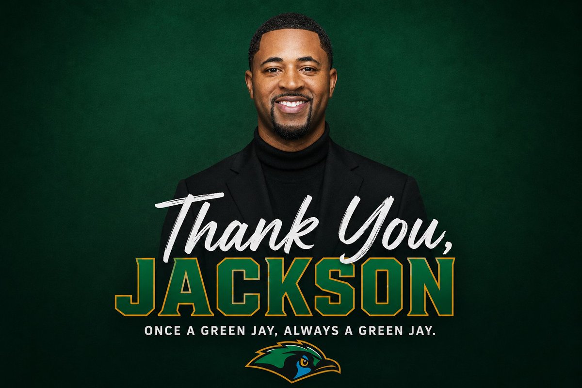 CoachKevinLynum's tweet photo. Today, I close an unforgettable chapter.

Jackson became so much more than the place I worked, it became home. Thank you to everyone who made this journey so special.

Thank you, Tennessee. You'll always hold a special place in my heart.

Forever grateful. Forever a Green Jay. 💚 https://t.co/divucAYhkb