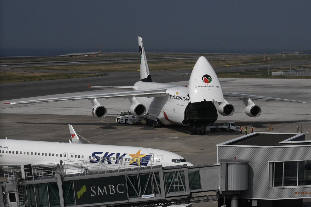 Timothy777300's tweet photo. Maximus Air Cargo 
Antonov An-124-100 Ruslan
UR-ZYD
UKB/RJBE
2026/07/18 https://t.co/LjwRRs80aN