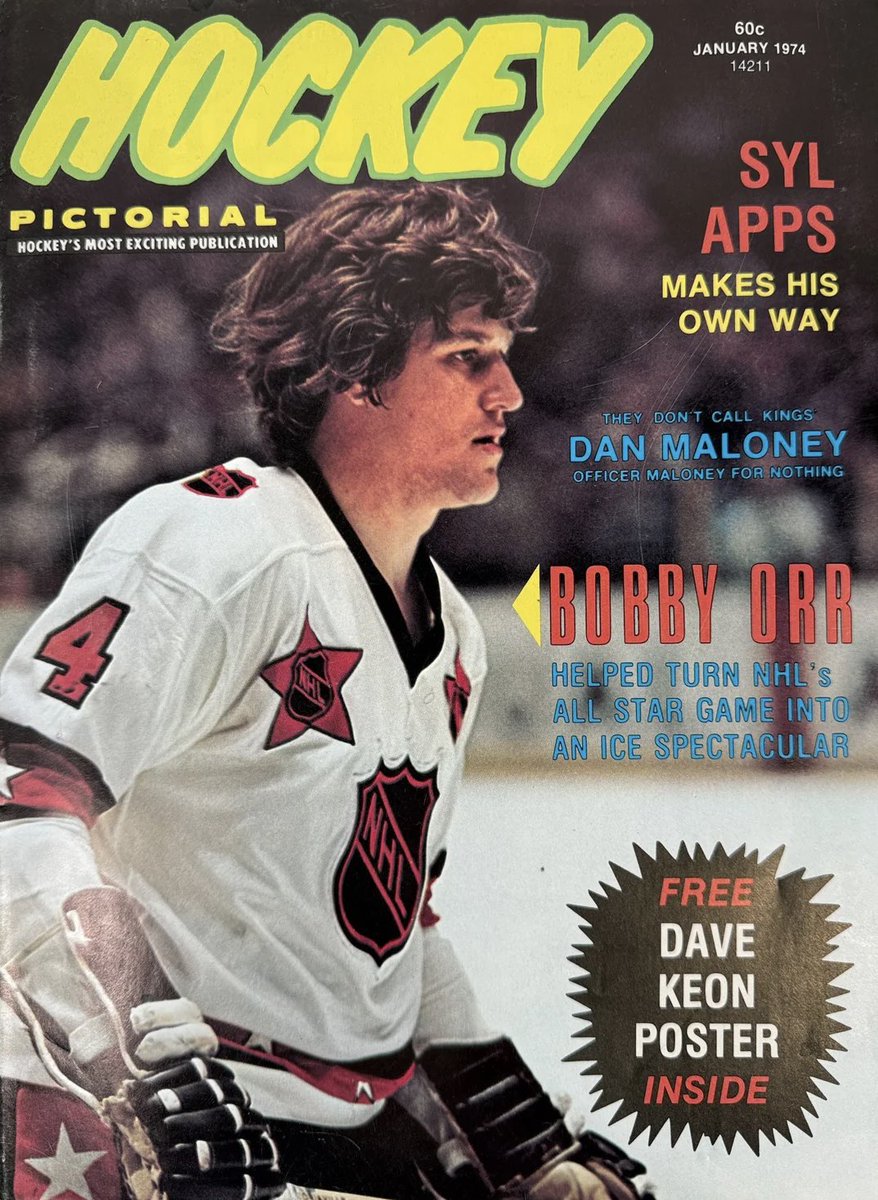 HarryHaris48861's tweet photo. All star defenseman Bobby Orr of the Boston Bruins on the cover of Hockey Pictorial magazine. #BobbyOrr #hockey 🏒 🥅 #BostonBruins #Boston #Bruins https://t.co/85ynpQ0Lrs