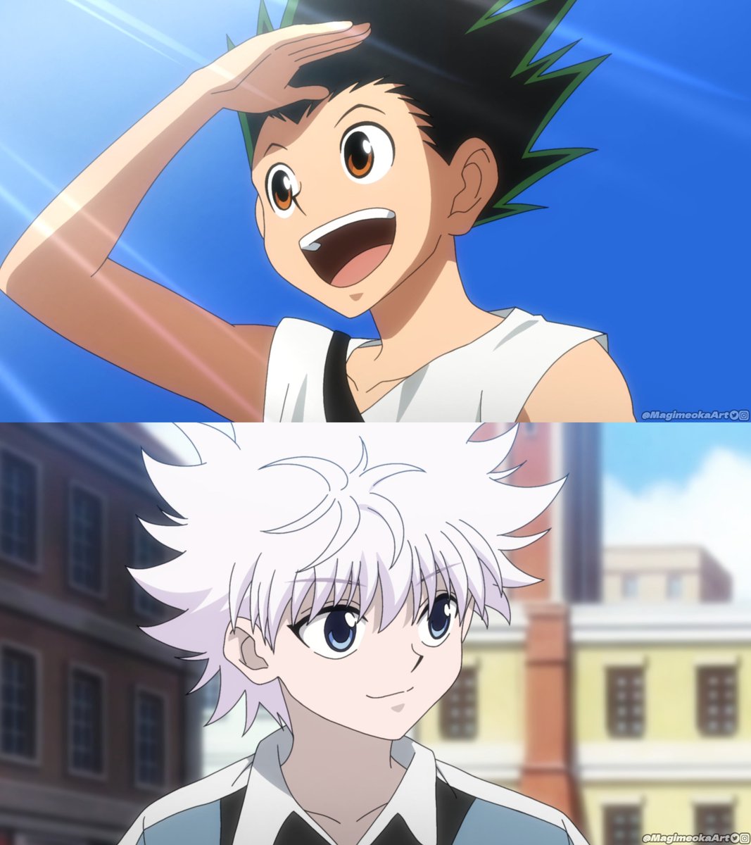 MagimeokaArt's tweet photo. Gon and Killua
#hxh https://t.co/xwepoptyWr