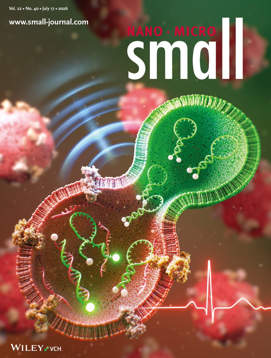 JunyeopLee_AMC's tweet photo. Our SAFE study was selected as the cover article and has just been published in this issue. We are delighted to share this exciting news! https://t.co/hY7tGVl92w
#SAFE #ExtracellularVesicles #miRNA #LiquidBiopsy #MolecularDiagnostics #SmallJournal https://t.co/yDdsfUr6wR
