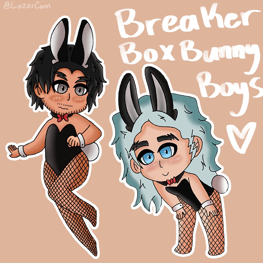 LazerCann97's tweet photo. Breaker Box Bunny Boys!! 💙
#dateeverythinggame #eddieandvolt #dateeverything
#eddie #volt #dateeverythingeddieandvolt https://t.co/j6Ibndu5vv