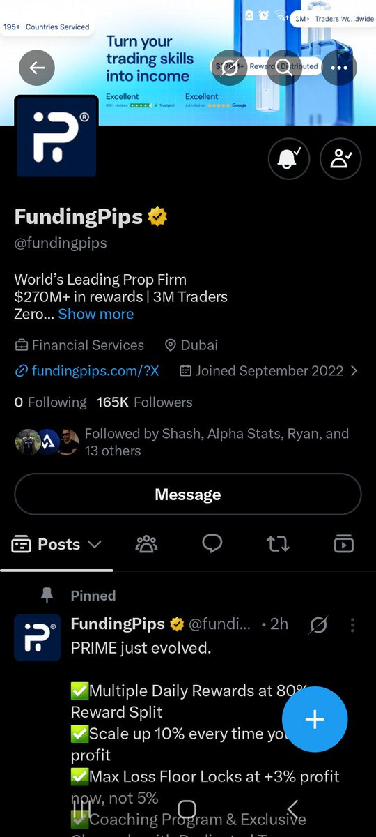 sesukor's tweet photo. @Kelvintalent_ @fundingpips @ShashtradesGC Done https://t.co/nVJF8VT6sg