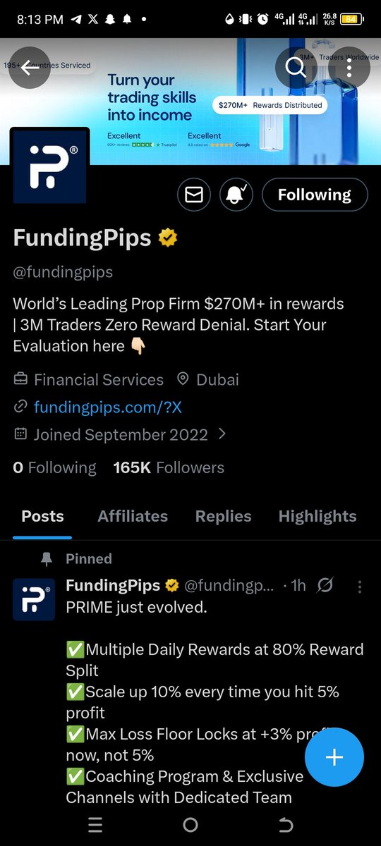 BOdegbune's tweet photo. @Kelvintalent_ @fundingpips @ShashtradesGC Done 🙏❤ https://t.co/V8vu7tv5Sf