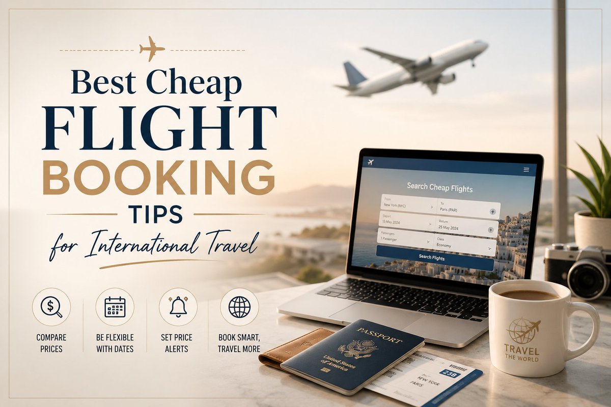 Mahmoud772288's tweet photo. Watching flight prices jump while you hesitate? We’ve all been there. 📉✈️

I finally found a stress-free way to lock in cheap international flights and affordable hotels without the endless tab-switching.

https://t.co/mK9rJrxjKG 

#TravelHacks #BudgetTravel #Wanderlust https://t.co/NOTSuJXq18