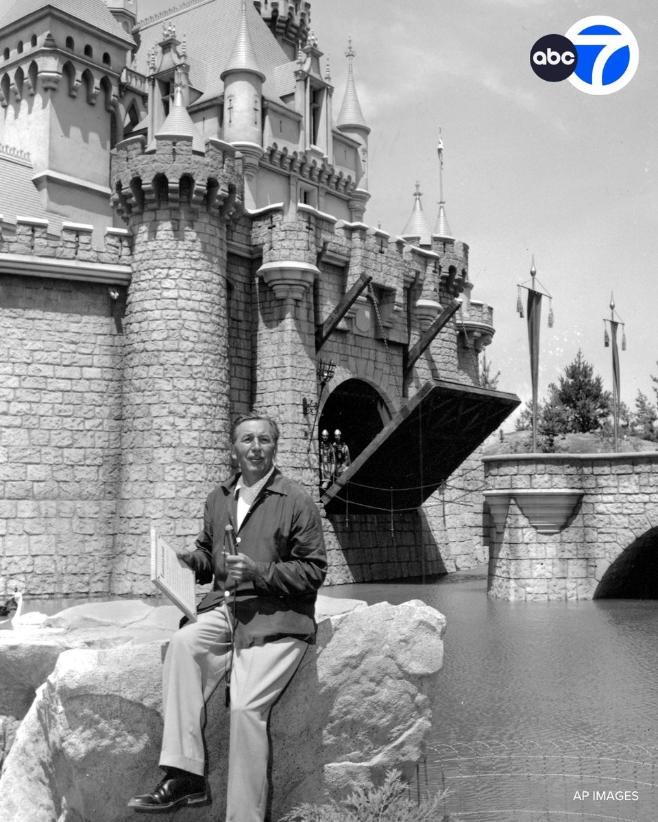 ABC7's tweet photo. Happy Birthday to the Happiest Place on Earth! ✨🏰 

On July 17, 1955, Walt Disney opened the gates of Disneyland in Anaheim, California. ❤️ https://t.co/eo4zATgY4S